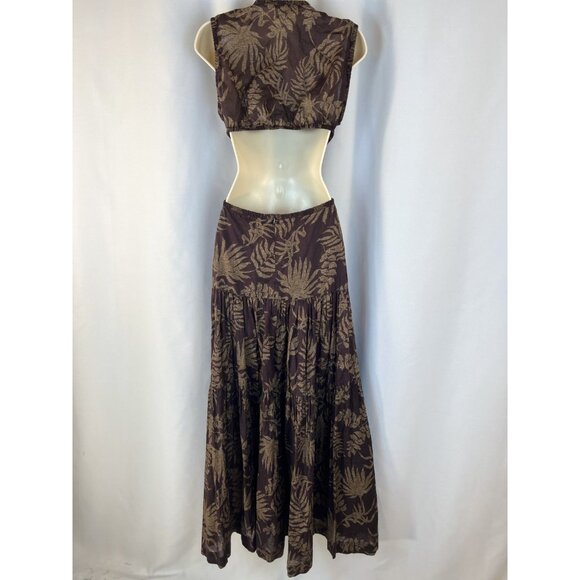 Bec + Bridge Desert Palm Cutout Maxi Dress $400 - Picture 6 of 13